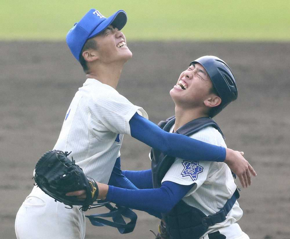 【画像・写真】磐城　逆転で3回戦進出！エース沖が投打で貢献　台風被災者に「勝利で元気届ける」