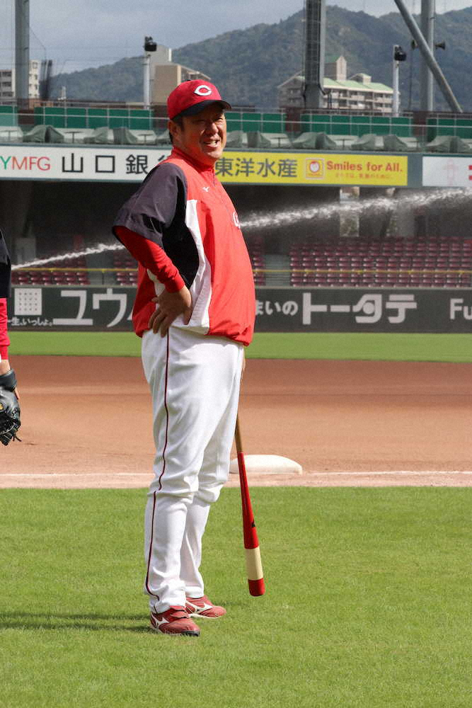 【画像・写真】異例！広島・佐々岡監督、秋季Ｃでの「実戦サバイバル」を予告