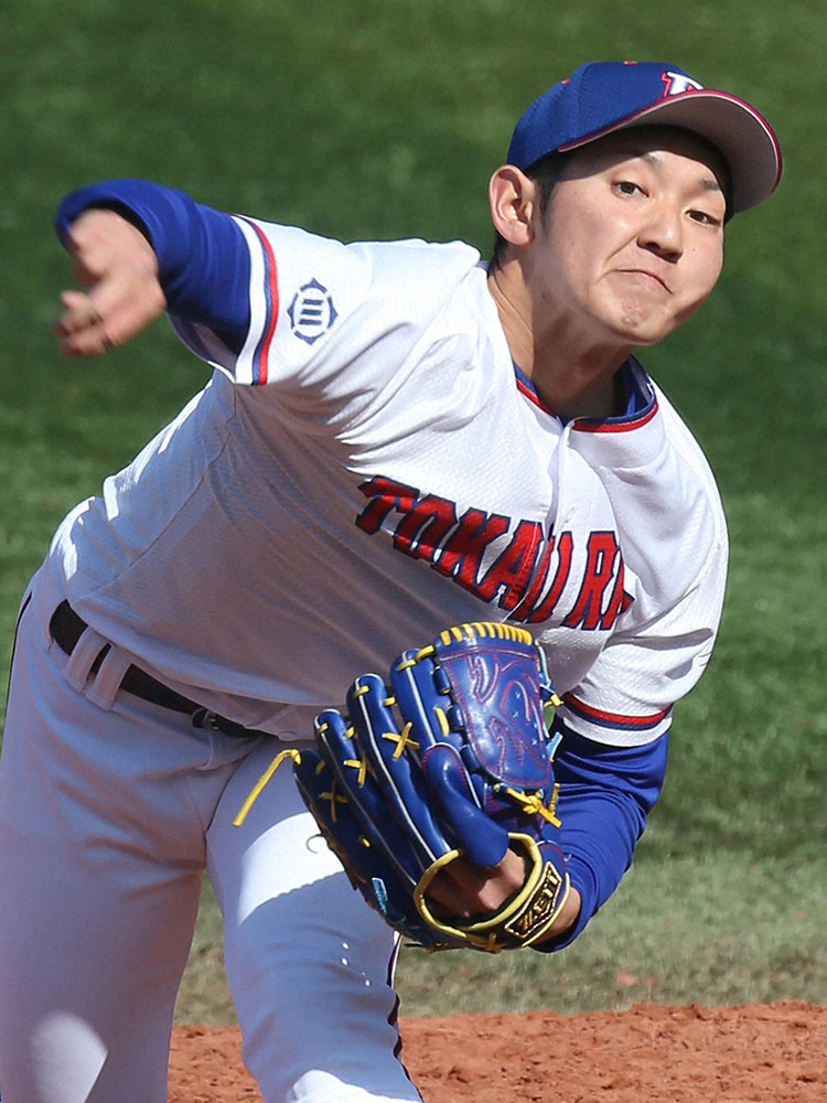 【画像・写真】日本ハムが2位指名　東海理化・立野　イチロー氏と同郷の152キロ右腕