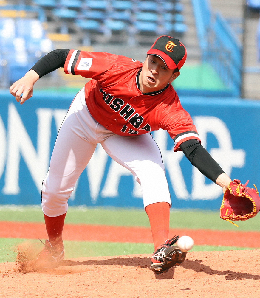 【画像・写真】西武　MAX154キロ右腕、東芝・宮川の交渉権獲得　外れ1位で巨人と競合の末