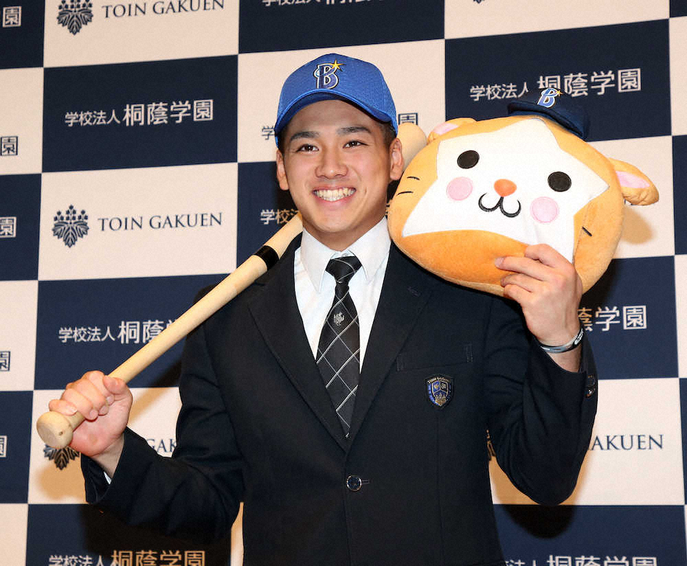 【画像・写真】桐蔭学園・森　DeNAラミレス監督と“赤い糸”　高評価に驚き「1年目から1軍で」