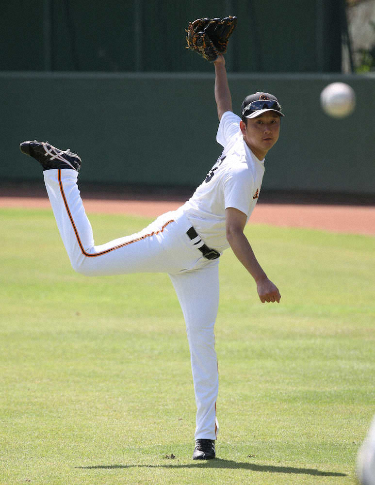 【画像・写真】巨人・野上、右足アキレス腱断裂で手術　フェニックスLで負傷