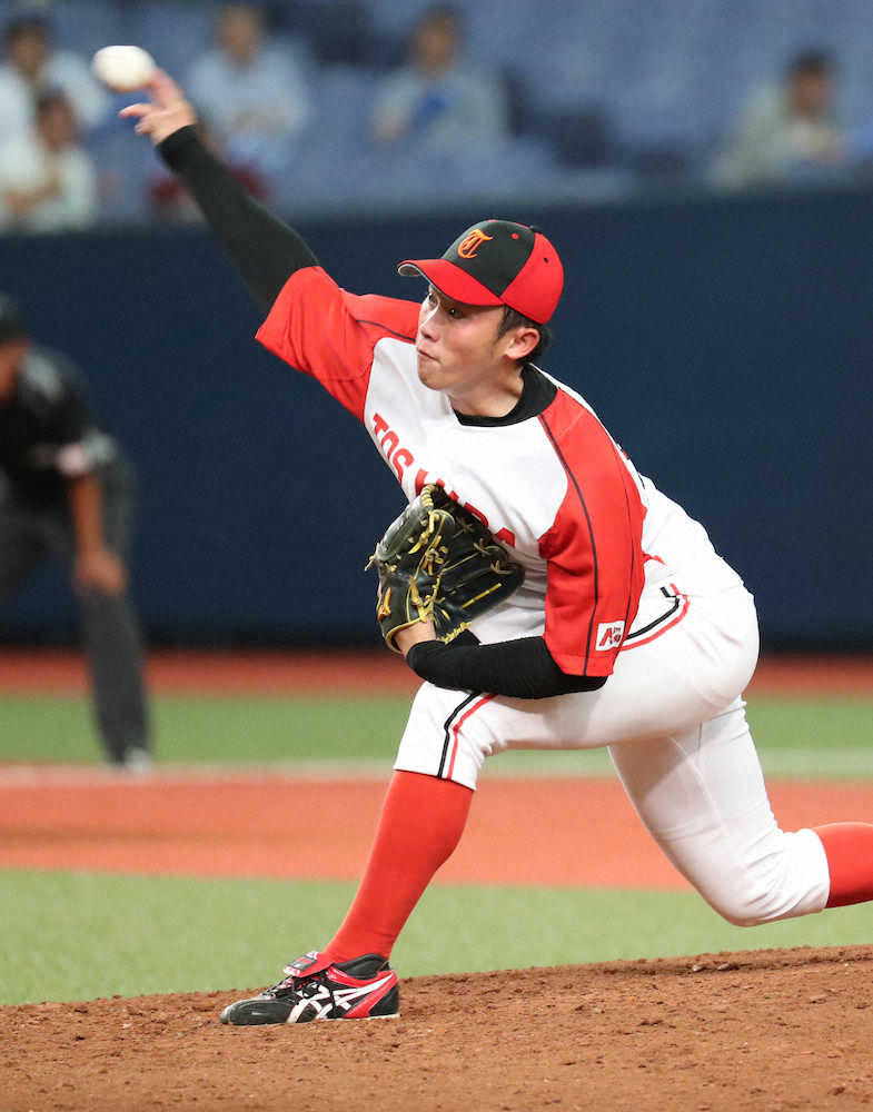 【画像・写真】東芝まさか…中日3位指名の岡野＆西武1位指名の宮川が打たれ1回戦敗退