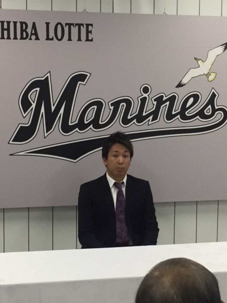 【画像・写真】ロッテ・益田　FA宣言せずに残留「ロッテでやって優勝したい」　“宣言”鈴木に残留呼び掛けも