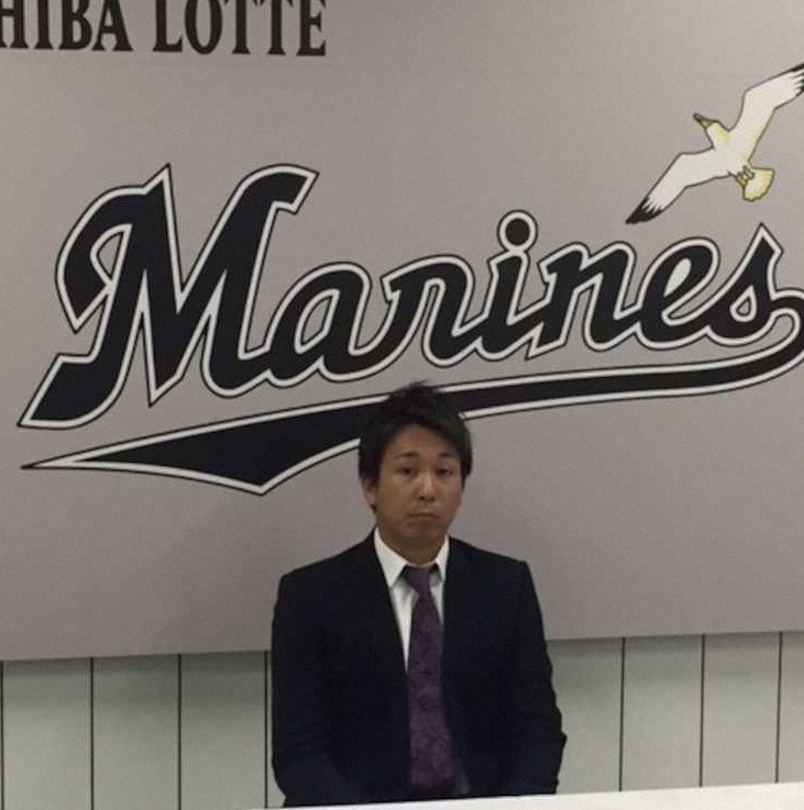 【画像・写真】FA宣言しないでロッテ残留を決め、会見に臨んだ益田