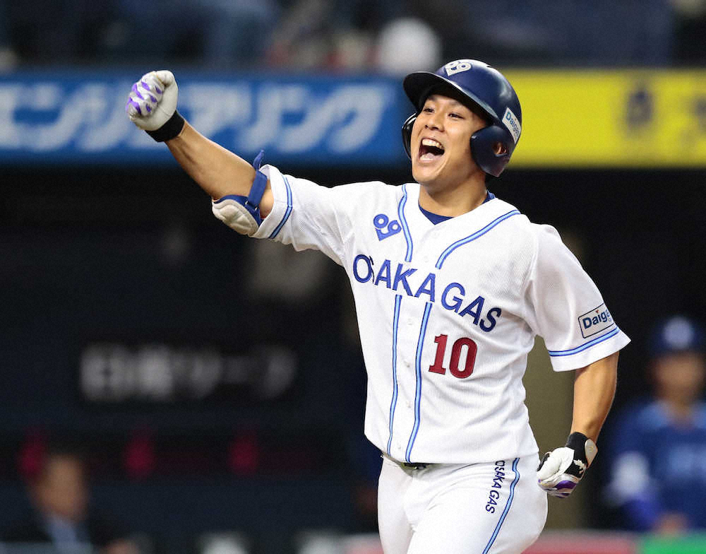 【画像・写真】大阪ガス　都市対抗覇者・JFE東日本を破る　古川決勝弾「元プロを打てたのは自信」