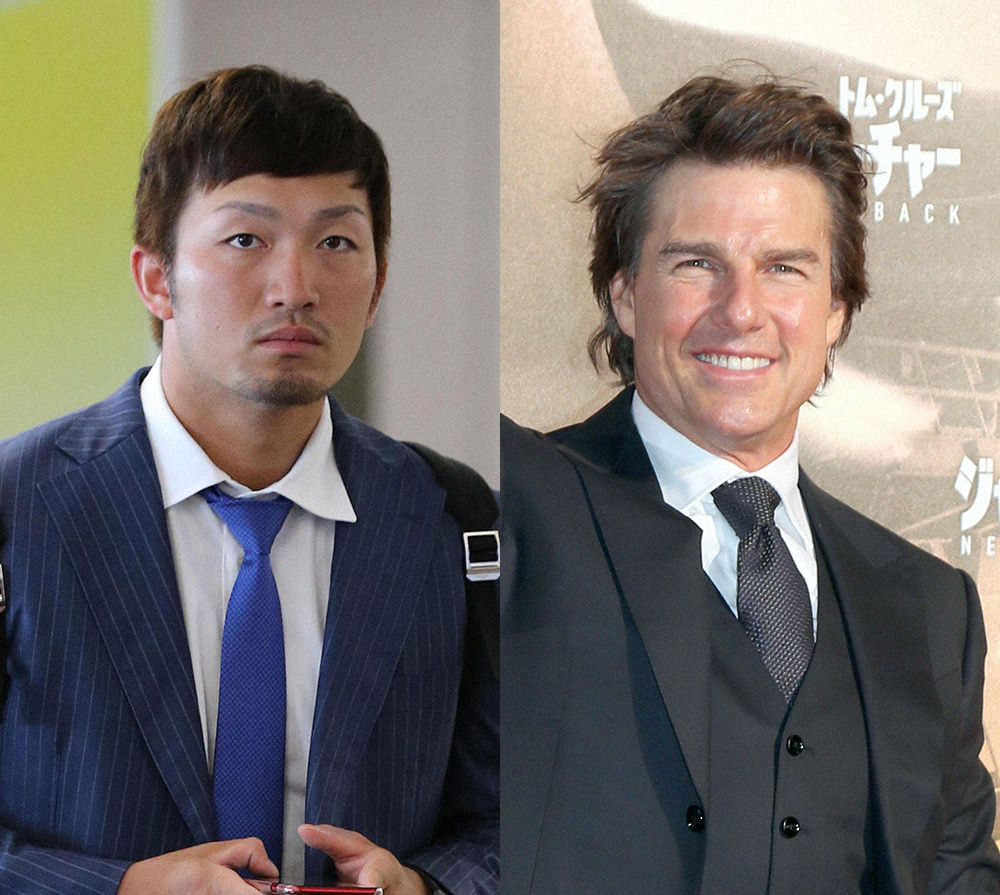 【画像・写真】誠也“そっくり診断”でトム・クルーズと判定に「なんか違うよなぁ」も「まっいいか」