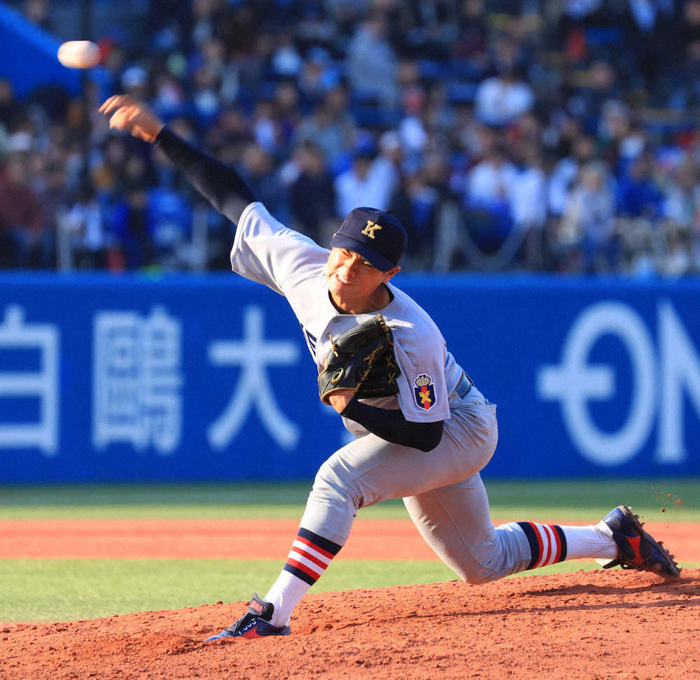 【画像・写真】慶大、ドラフト指名組が活躍　柳町は2安打　津留崎も完全救援