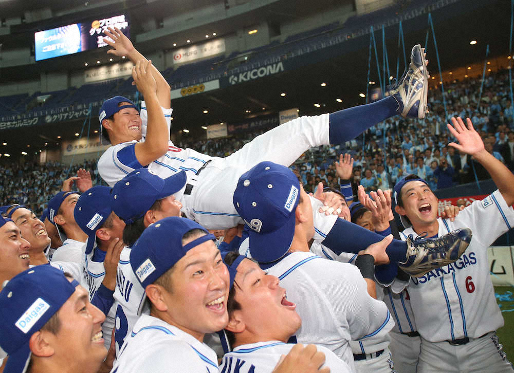 【画像・写真】大阪ガス、爆走初V！　楽天ドラ1・小深田らの積極走塁で“大坂対決”制す