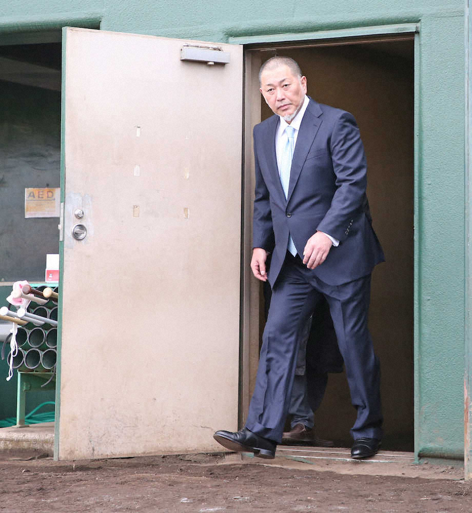 【画像・写真】清原氏が「監督」、ワールドトライアウト予選で選手激励＆選考「悔いないよう頑張って」