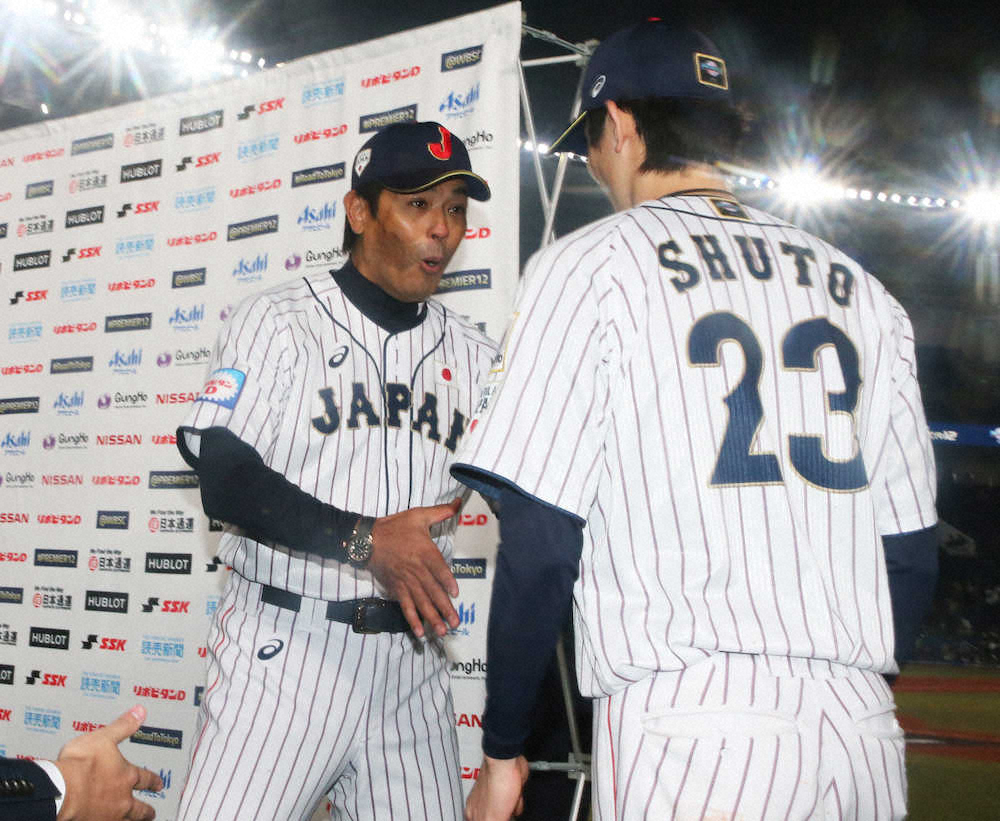 【画像・写真】稲葉監督と一問一答　源田のセーフティーバントにびっくり「私もまさかと…」