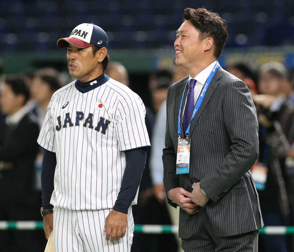 【画像・写真】反撃の口火はまたも誠也！フェン直三塁打、浅村適時打で1点返す　新井さん「ナイススイングですねぇ～！」