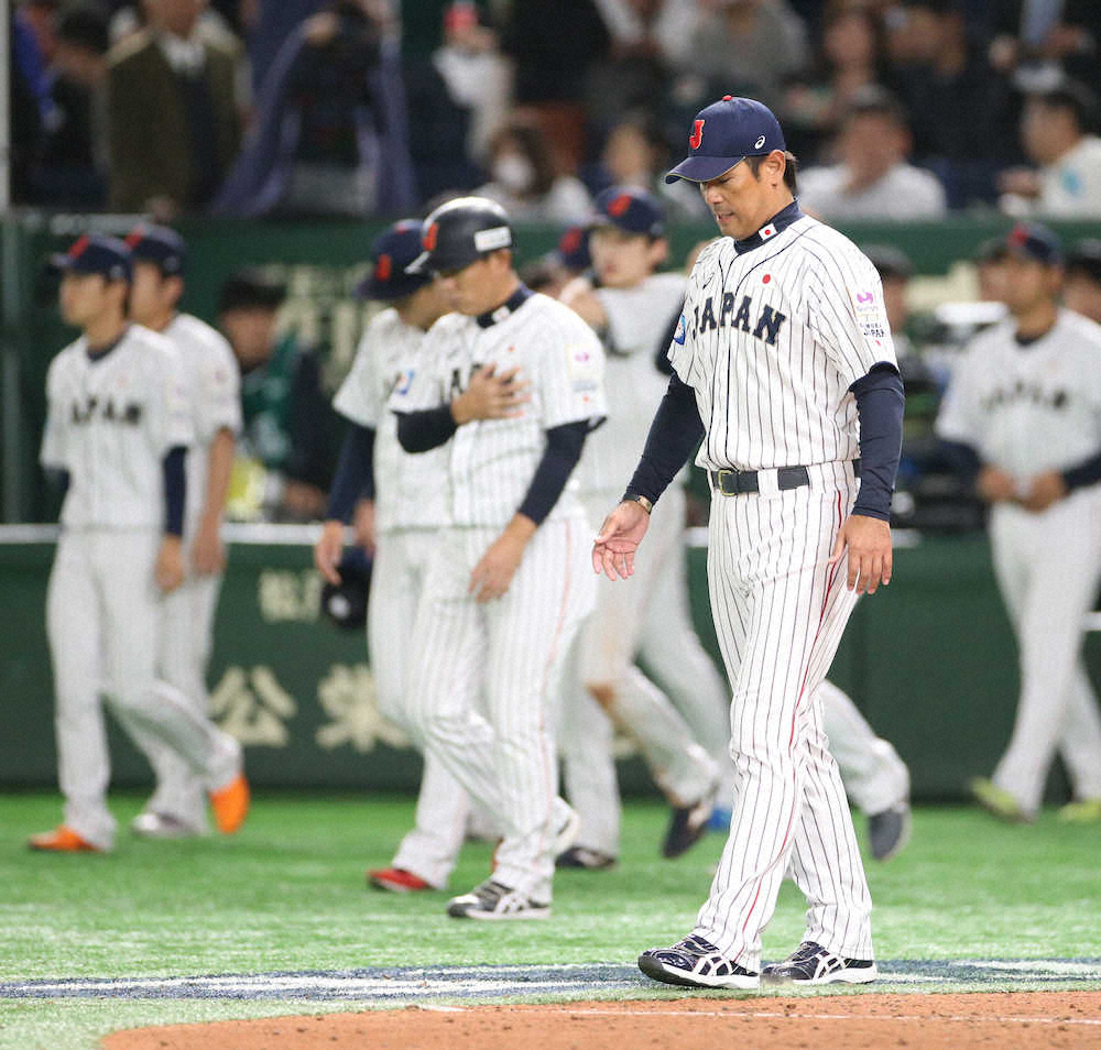 【画像・写真】侍J　米国に1点差負けで今大会初黒星　高橋礼4回2失点　誠也＆浅村で3度1点差も追いつけず