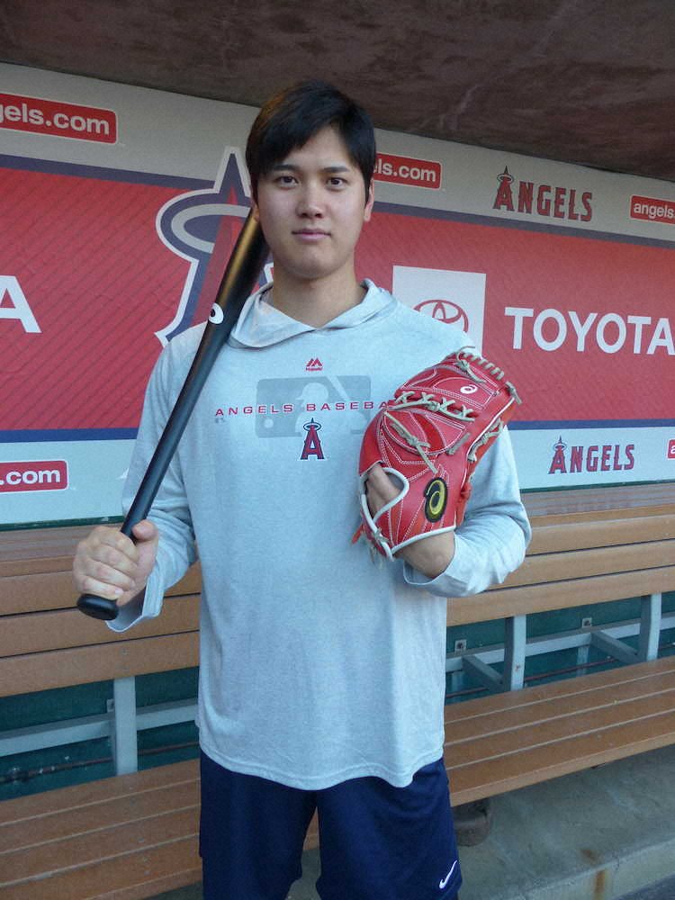 【画像・写真】大谷、3年目は“トラウトになる”　同僚主砲が理想像「一野球選手として目指すべき」