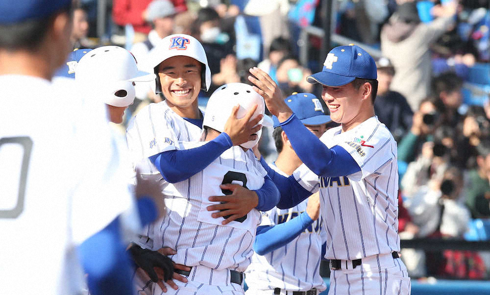 【画像・写真】健大高崎　明豊にサヨナラ勝ちで4強　2戦連続延長戦制す