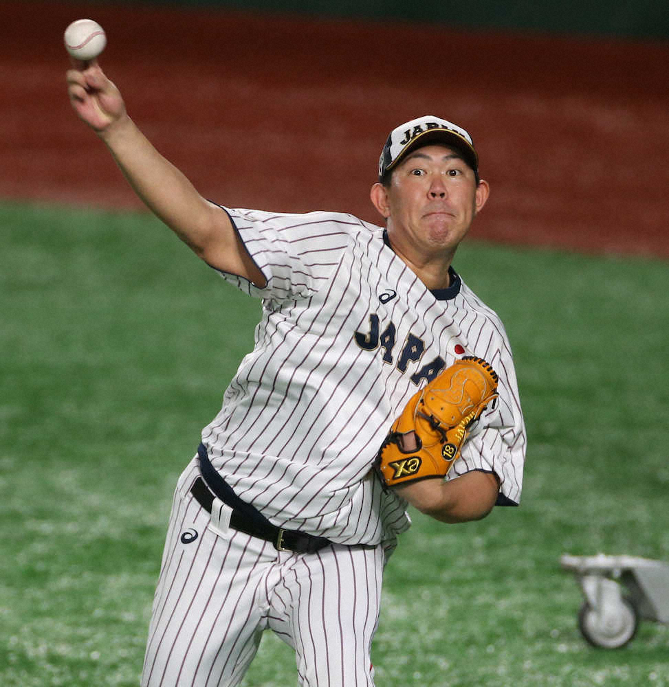 【画像・写真】侍J　決勝戦先発山口が闘志「1イニングでも長く投げたい」