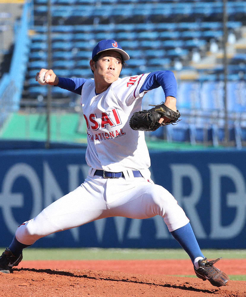 【画像・写真】城西国際大・中島　準決勝・慶大戦で元バッテリー組んだ“先輩”斬りに意欲