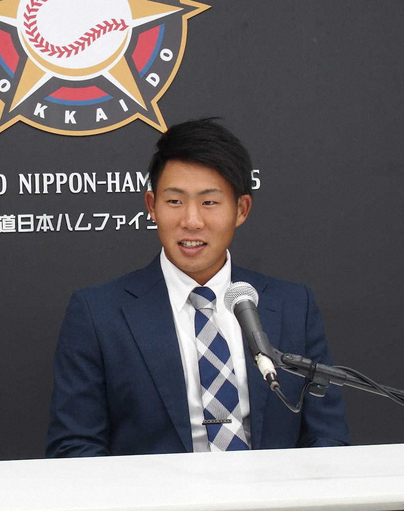 【画像・写真】日本ハム・難波　後輩の阪神ドラ1・西にライバル心「打ち取られたくはない」