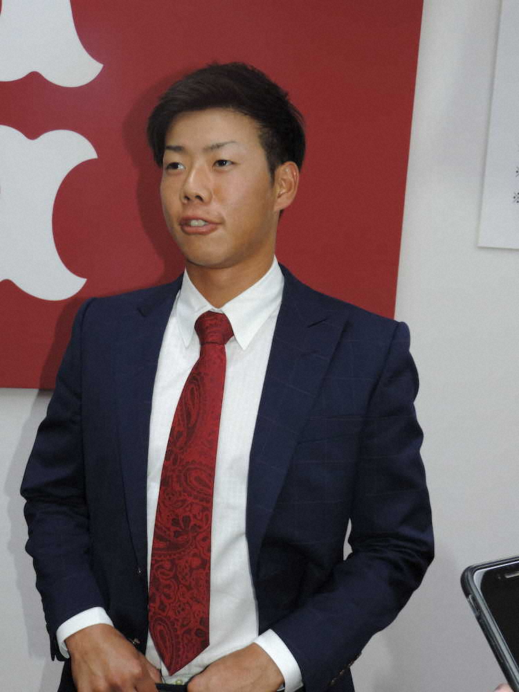 【画像・写真】巨人・松原、来季は「1年間1軍帯同を」　40万円増で更改
