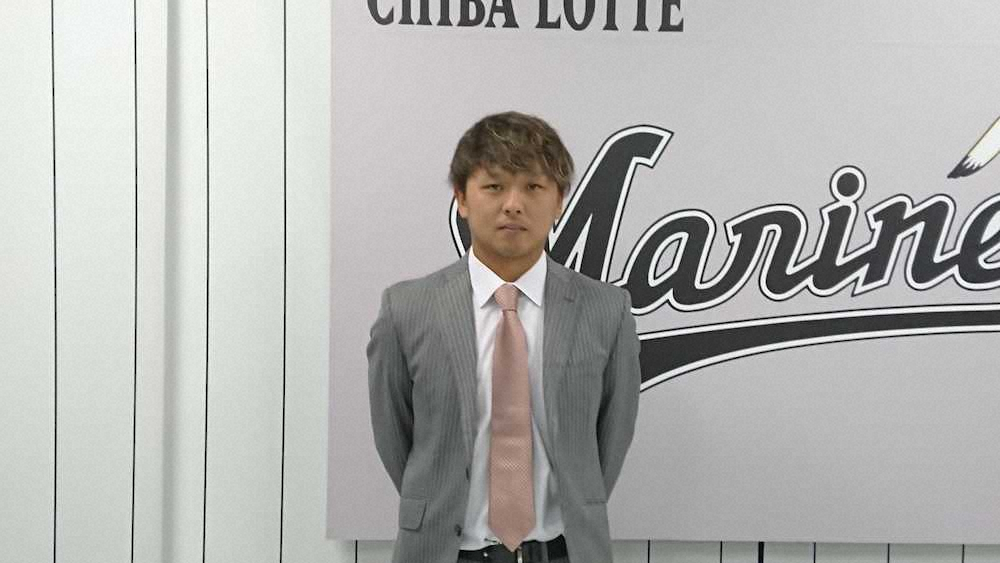 【画像・写真】ロッテ田村　163キロ佐々木に「ゆっくり焦らず。自分の考えを捕手に話して」