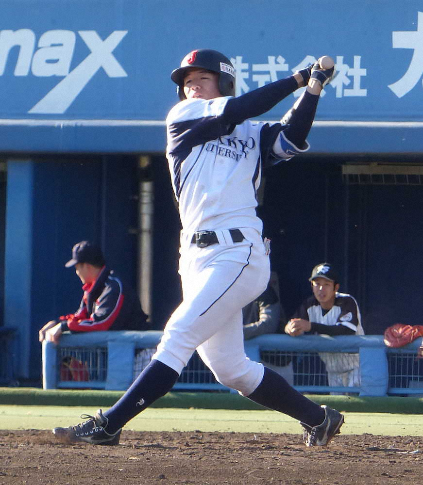 【画像・写真】独協大・並木が中大・五十幡越えの快足披露　手動で50メートル5秒32　大学日本代表候補合宿初日