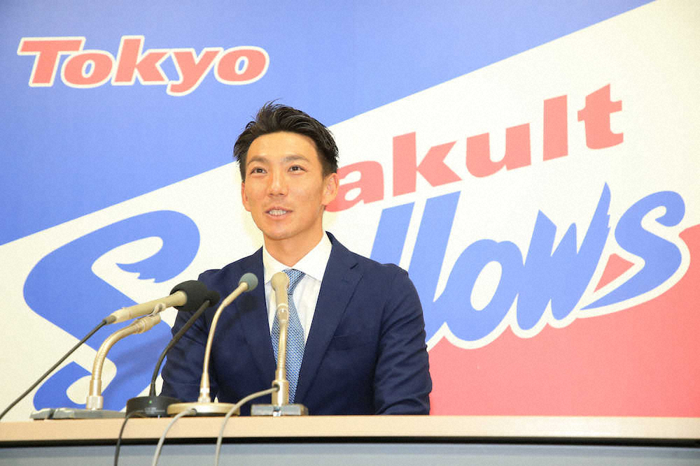 【画像・写真】ヤクルト・嶋、奥川に“マーとの経験”伝授　新天地のドラ1腕指南役任せろ!!