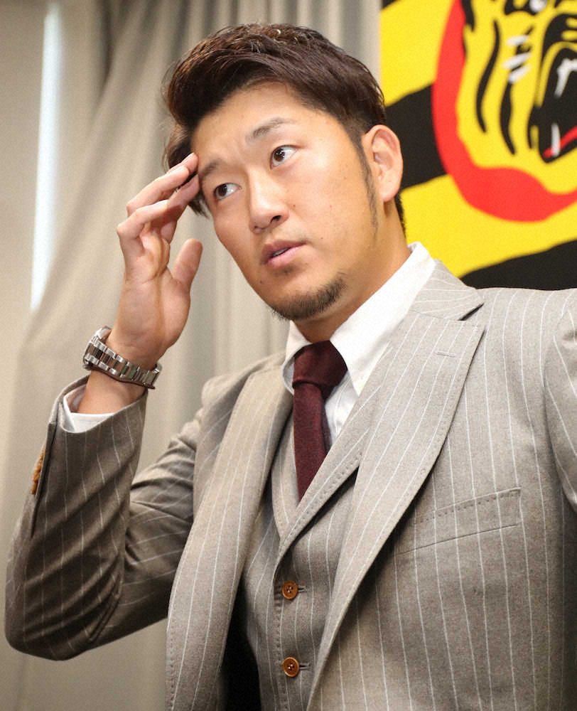 【画像・写真】阪神　岩貞は600万円ダウン、来季は勝負の年「2桁勝利、それだけを考える」