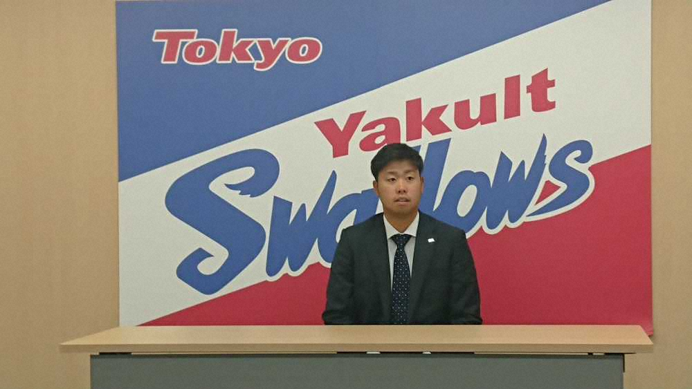 【画像・写真】ヤクルト　中尾、450万円ダウン　今季0勝「勝ちパターンで投げたい」節酒宣言も