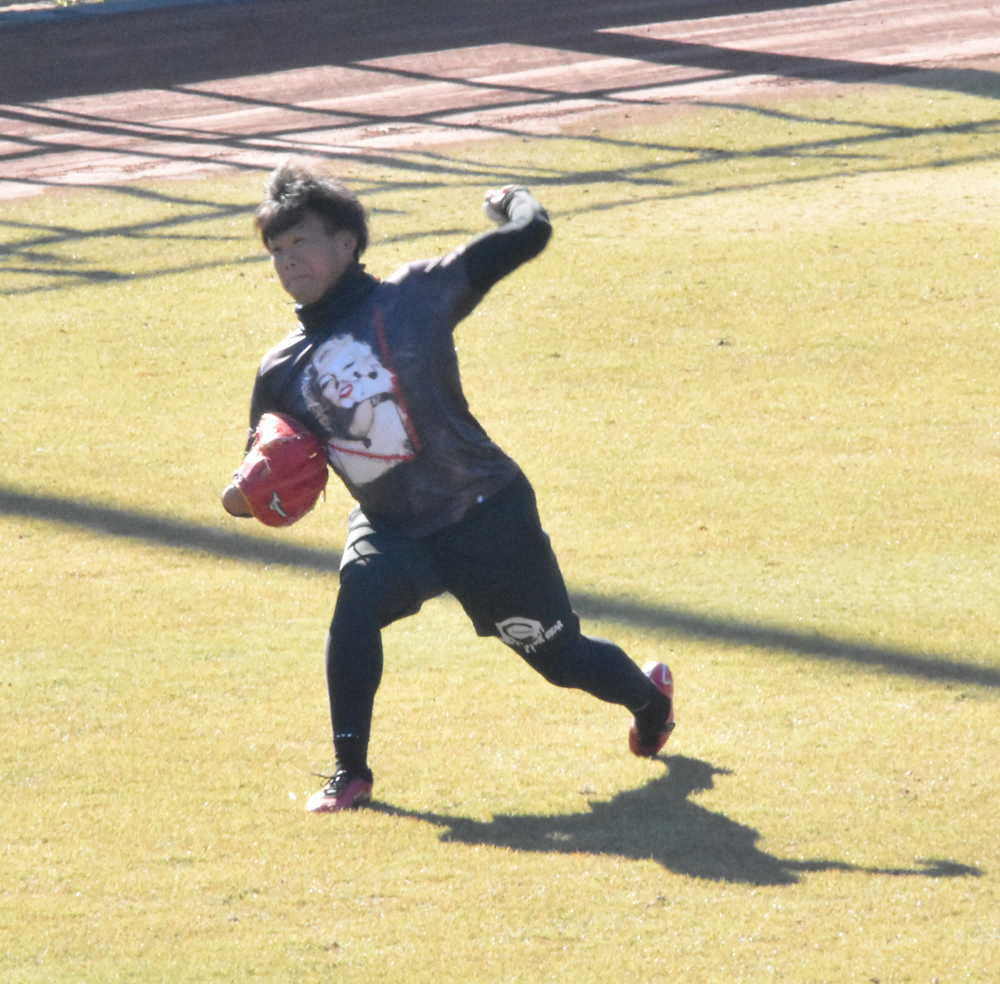 【画像・写真】巨人・田口「強い体をつくっていきたい」まずは開幕1軍が目標