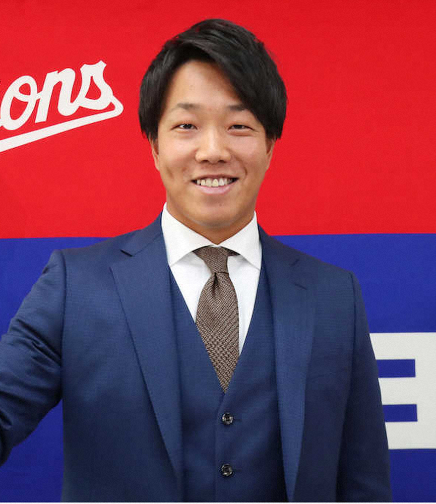 【画像・写真】中日　柳に第1子男児誕生「新しく増えた家族のために成績を残せるように頑張りたい」