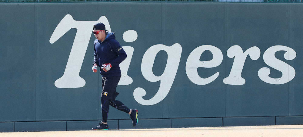 【画像・写真】ランニングする大山（撮影・成瀬　徹）　　　　　　