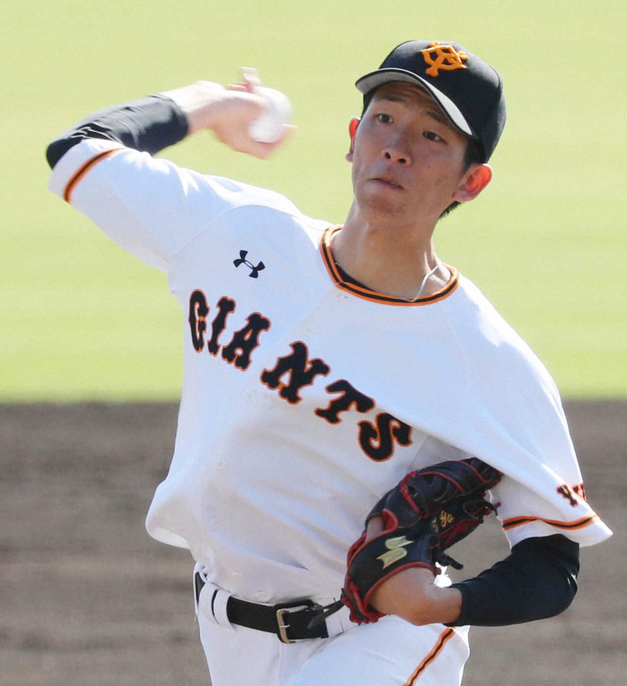 【画像・写真】巨人の戸郷翔征投手