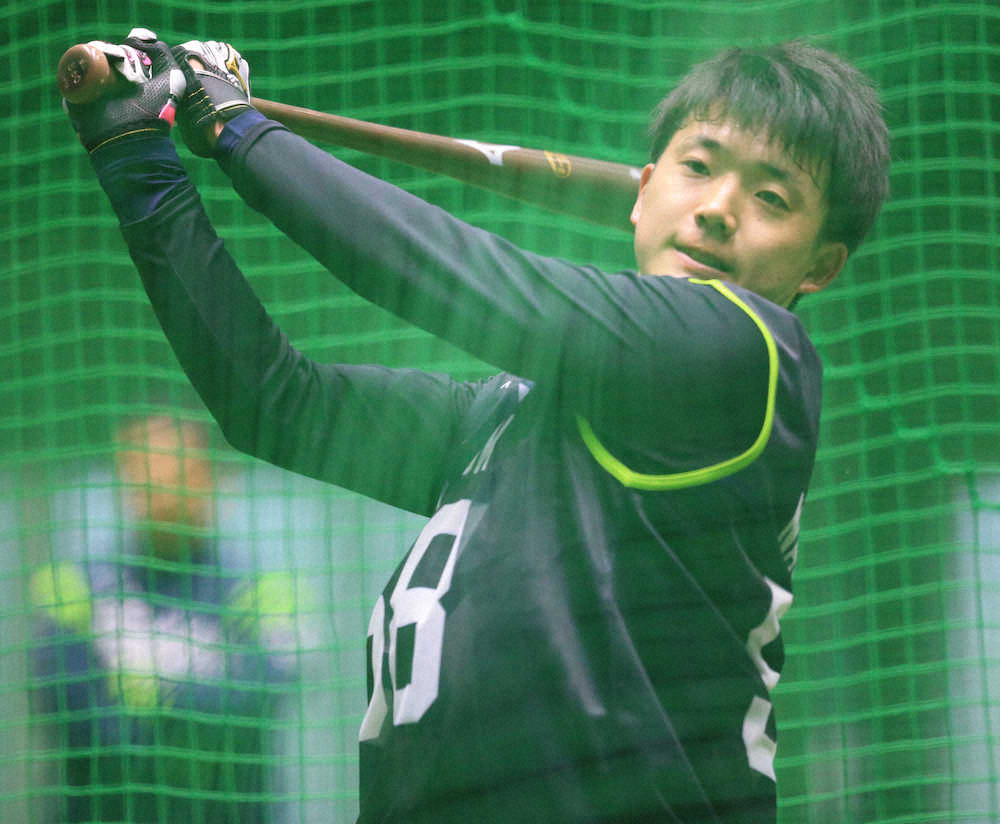 【画像・写真】ヤクルト　ドラ5長岡、唯一の悩みは…奥川から「まだ名前で呼ばれてない」