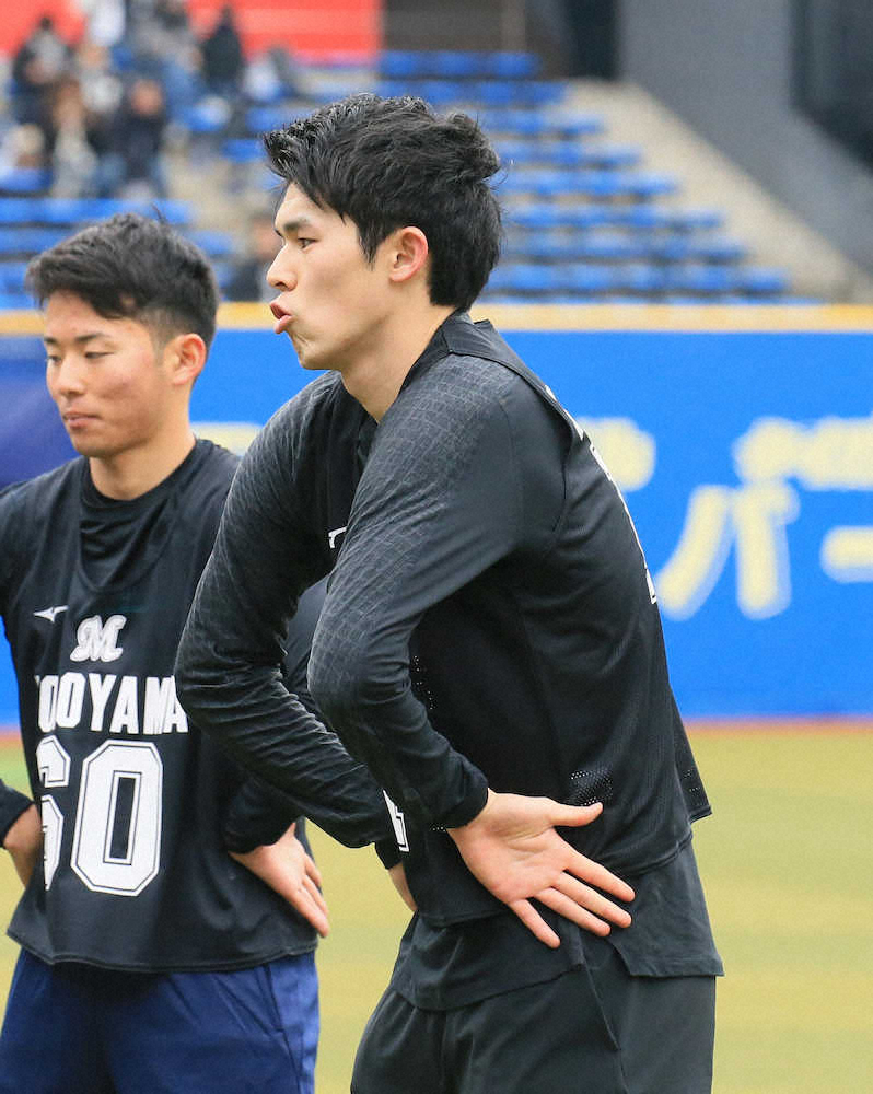 【画像・写真】ロッテ・ドラ1佐々木朗に170キロメソッド注入　“しなやかさ財産”と助言