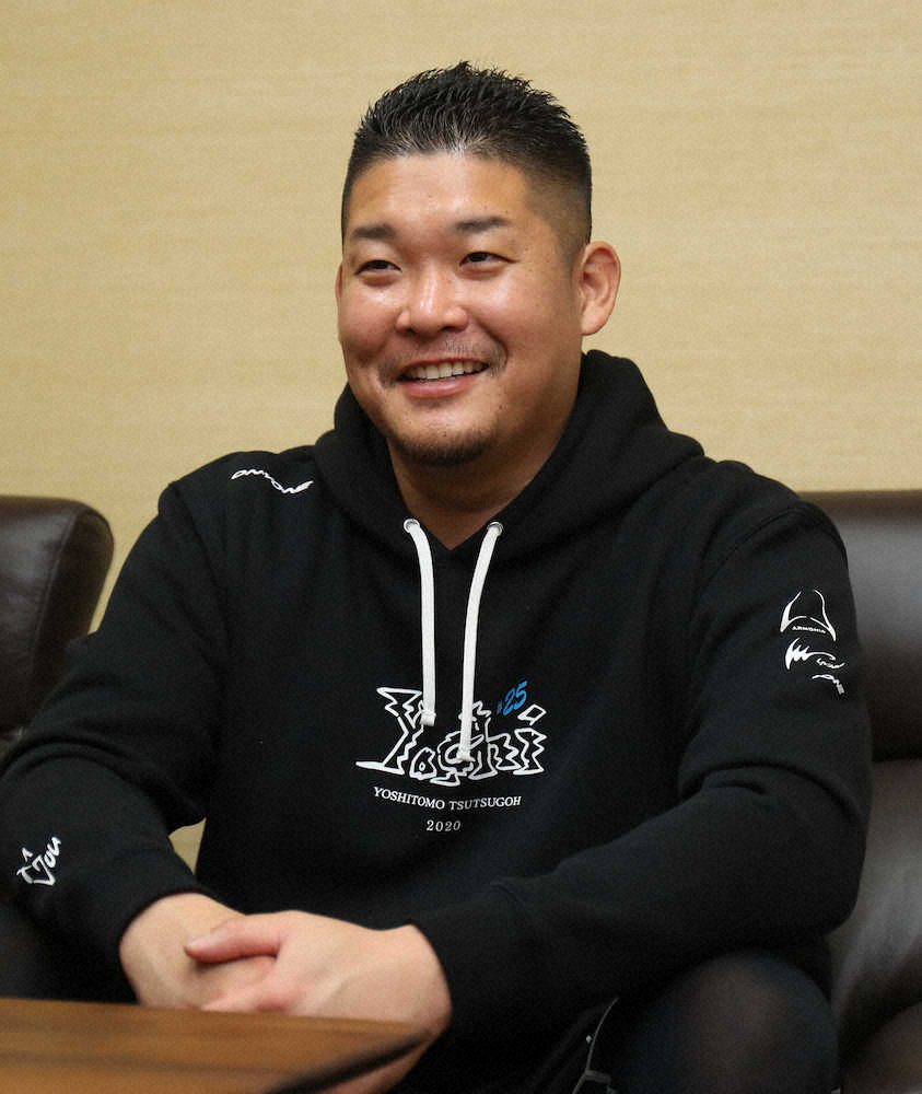 【画像・写真】今季挑戦するMLBへの思いを語るレイズ・筒香　（撮影・成瀬　徹）　　　　　　