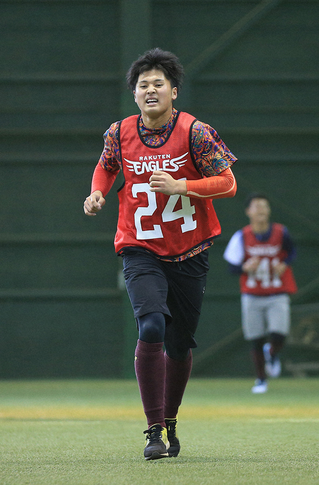 【画像・写真】楽天ドラ2・黒川　春季キャンプで1軍抜てき　石井GM「一流選手のプレーを見てプロの壁の高さを感じて」