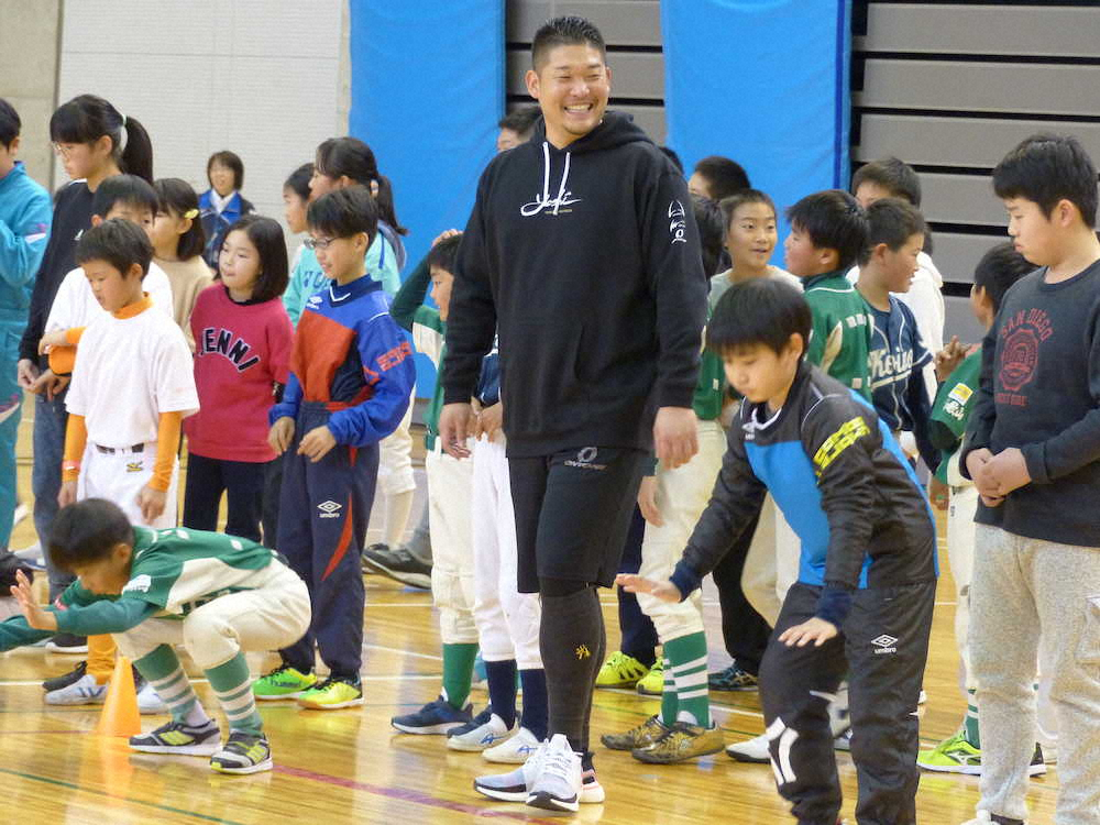 【画像・写真】レイズ　筒香　地元・和歌山でエクササイズ交流、保護者にメッセージ「詰め込みすぎいけない」
