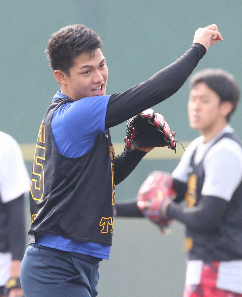 【画像・写真】阪神ドラ1西純　メンタルトレ講義で納得「目標を持った人は…」