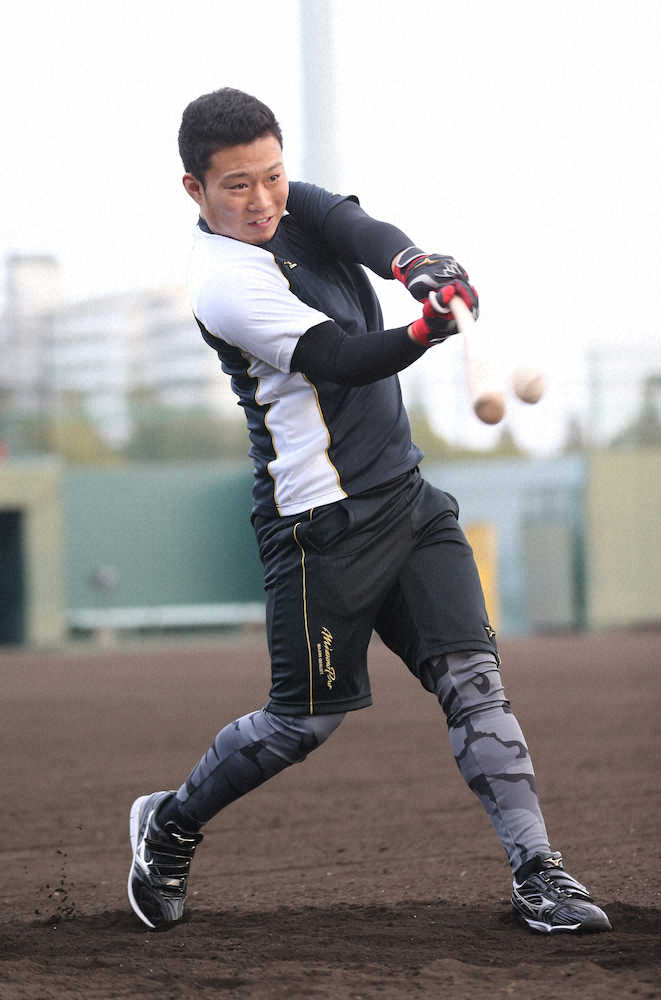 【画像・写真】阪神ドラ5藤田　新人“初アーチ”　理想像は田淵氏「目指すところ」