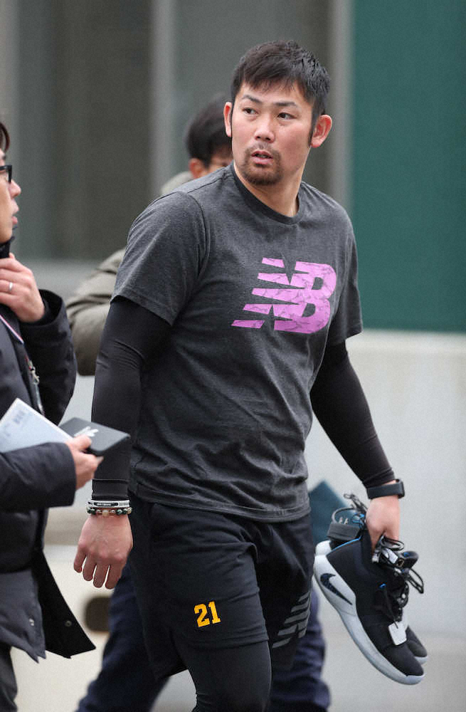 【画像・写真】阪神・岩田　早期実戦へ意欲も鳴尾浜では“肩すかし”