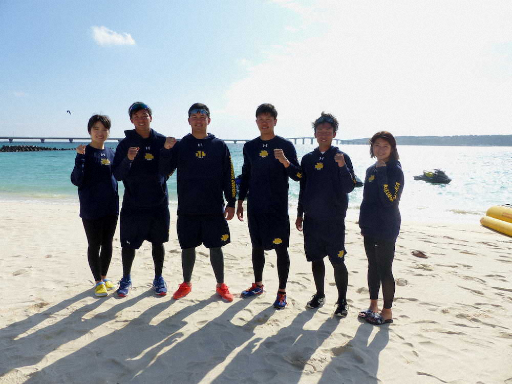 【画像・写真】DeNA・山崎、異業種合同トレに刺激　ゴルフ、陸上選手と「メンタルの部分話している」