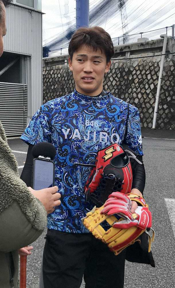 【画像・写真】中日　伊藤康、母校中京大中京のセンバツ出場にエール「ぜひ頂点目指して」