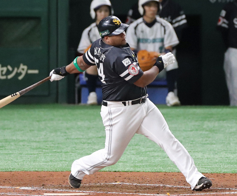 【画像・写真】ソフトB　デスパ＆グラと2年契約正式発表　バレ、ギータを加え通算636発の超重量“カルテット”完成