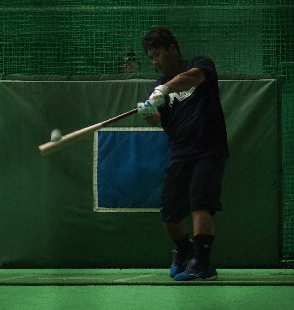 【画像・写真】日本ハム・横尾　ソフトB内川の教え胸に三塁レギュラー獲り必ず！