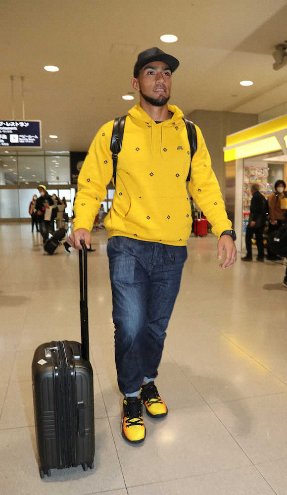 【画像・写真】阪神移籍のスアレス　虎カラーを意識して来日「活躍できることを見せたい」