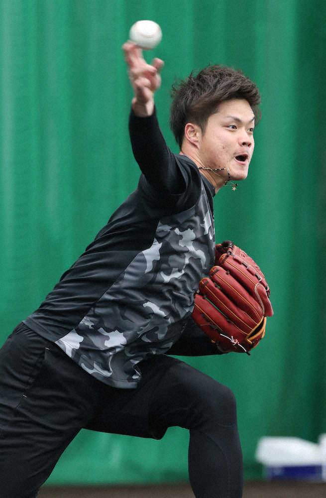 【画像・写真】阪神・守屋　勝利の方程式に名乗り「結果を出せば良いところで…」