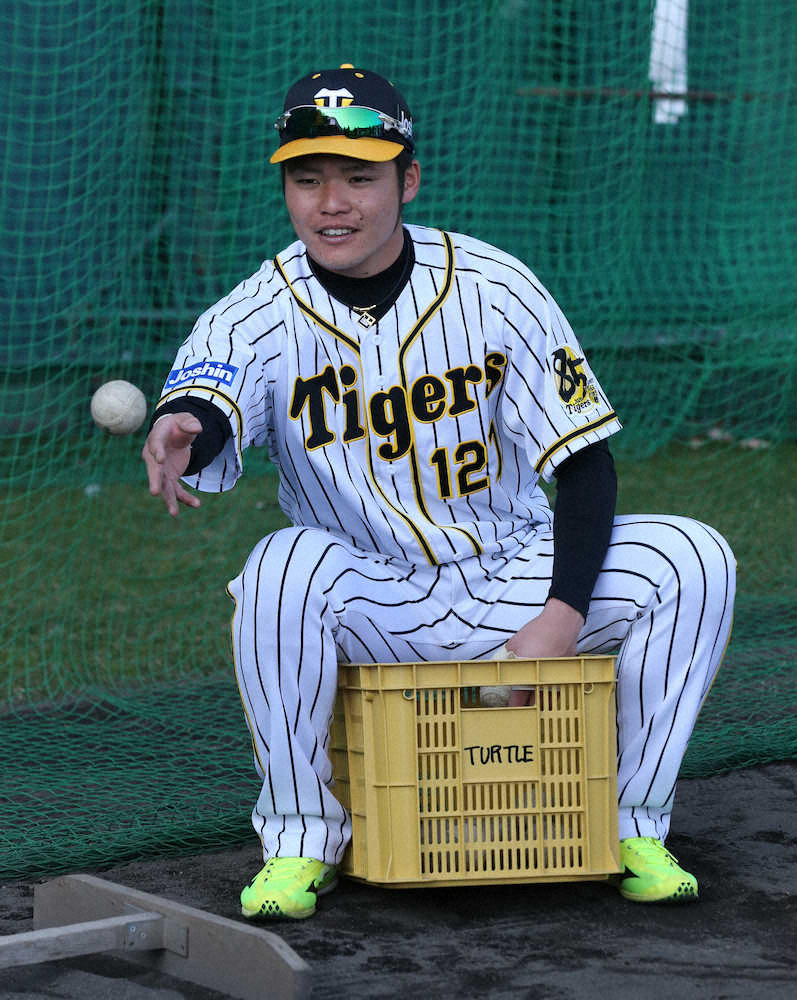 【画像・写真】阪神　育成・小野寺　三塁挑戦プランが浮上　平田2軍監督「いいキャラしてるし」