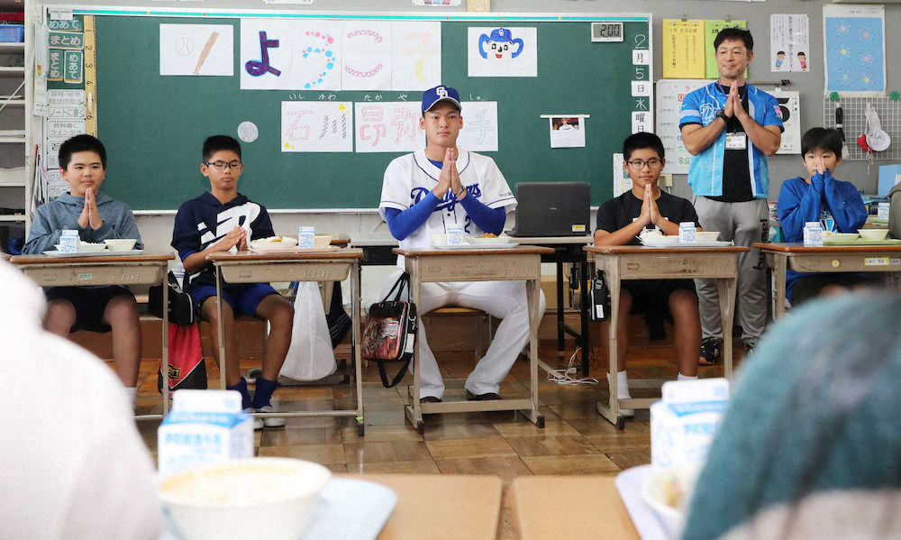 【画像・写真】中日ドラ1・石川昂　実戦アーチ宣言「一本早く打ちたい」7日から練習試合開始
