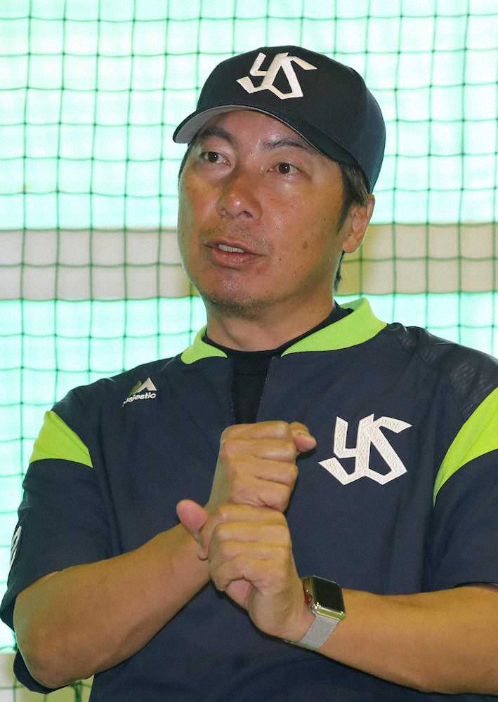 【画像・写真】ヤクルト・高津監督　村上に期待する“4番の理想像”は「松井とか、清原さんとか」