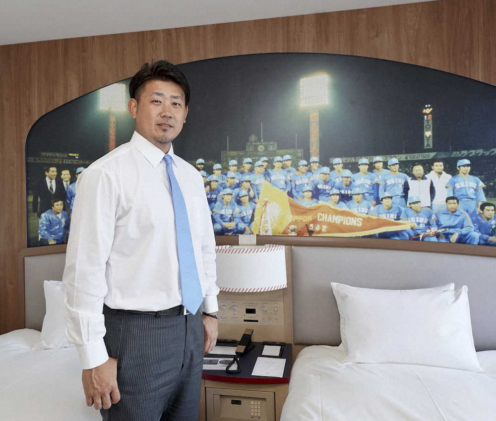 【画像・写真】西武“松坂ルーム”公開　日本一時の集合写真飾られ「気が引き締まる」